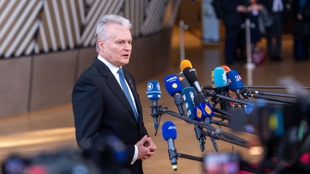 Президент Литвы Гитанас Науседа Президент Литвы Гитанас Науседа