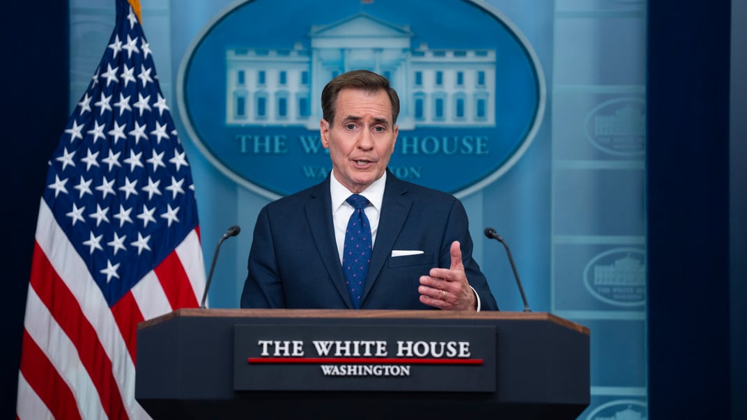 Координатор по стратегическим коммуникациям Совета нацбезопасности Белого дома Джон Кирби, Вашингтон, 4 мая 2024 года