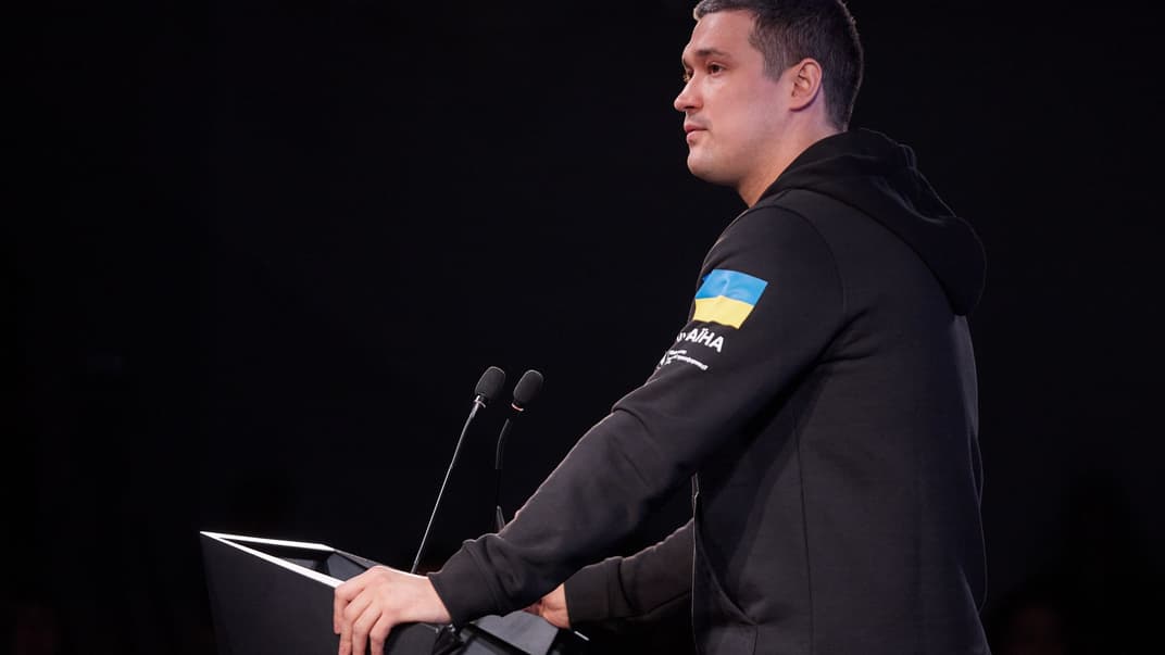 Очільник Мінцифри Михайло Федоров на презентації проєкту Future Perfect