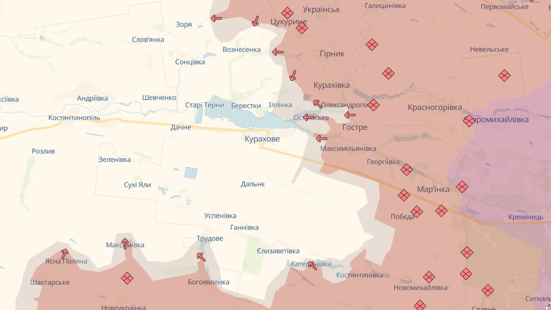Ситуація на Курахівському напрямку