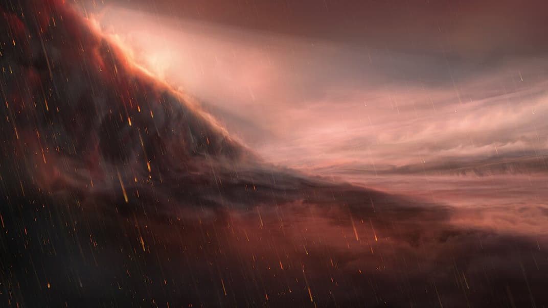 Астрономи виявили екзопланету, на якій йде дощ із розплавленого заліза