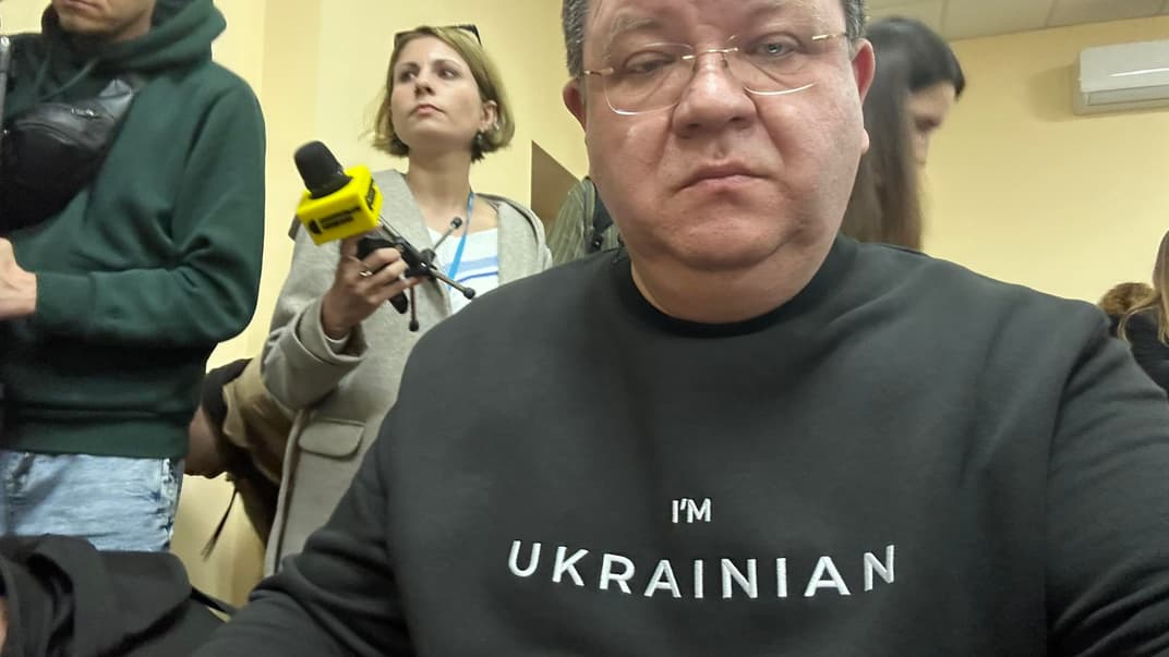 Богдан Львов на судовому засіданні 25 квітня