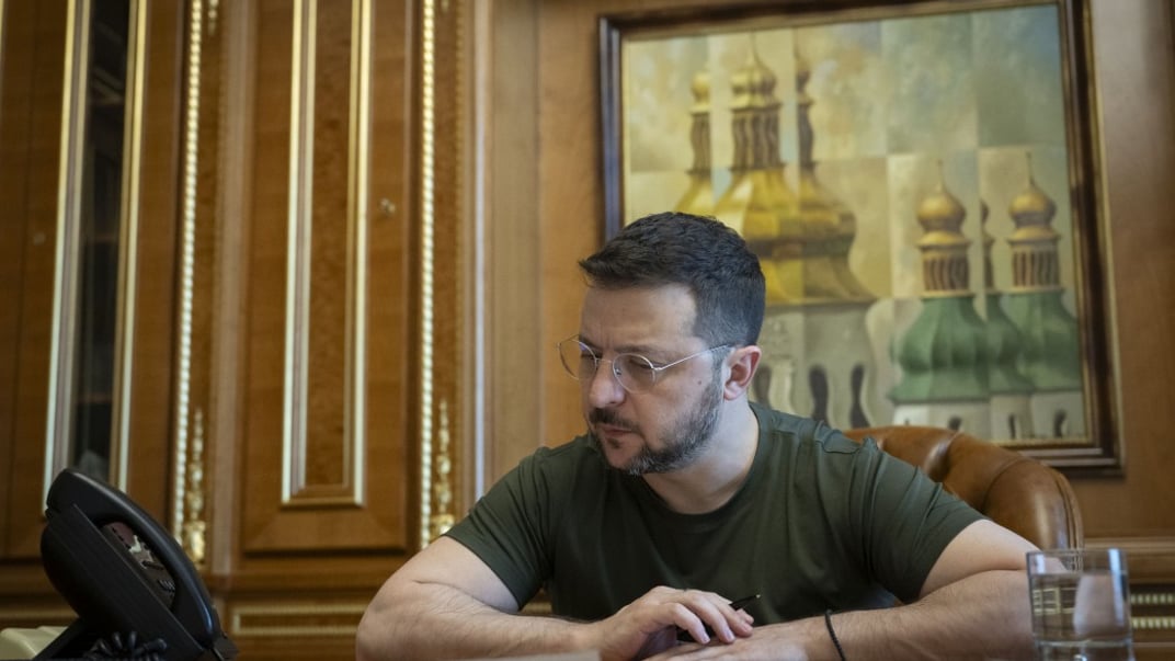 Иллюстративная фотография. Президент Владимир Зеленский