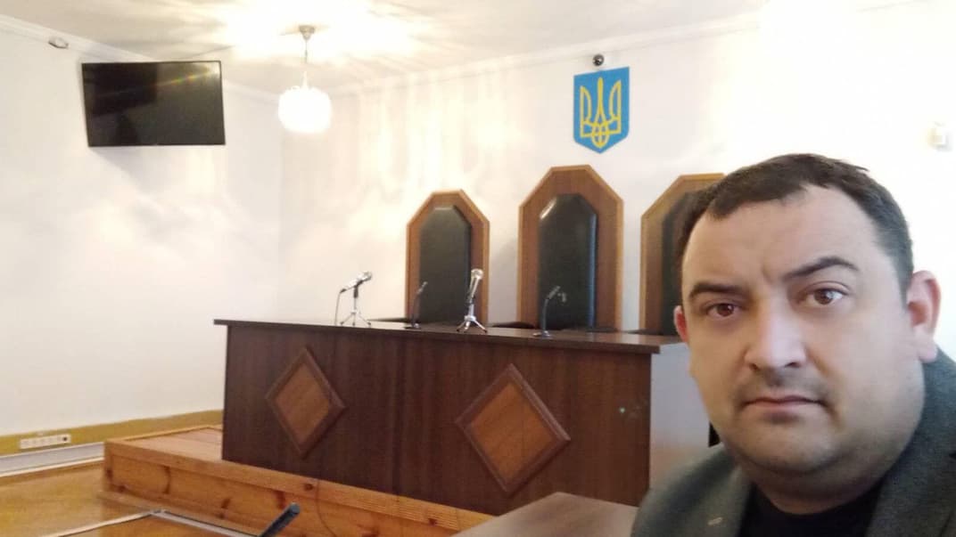 Сергей Кузьминых в Житомирском апелляционном суде, 8 февраля 2022 года