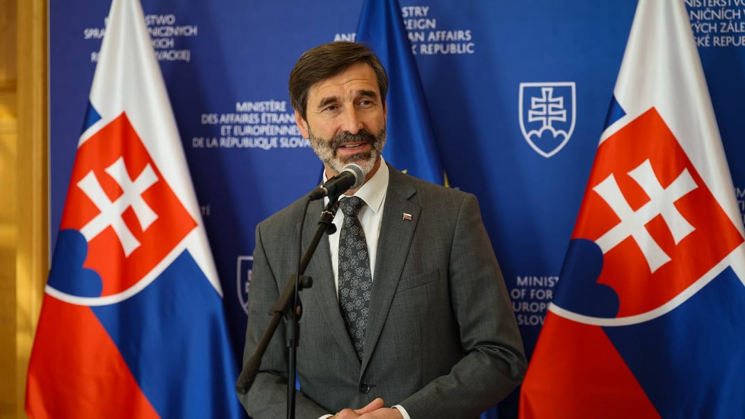 Міністр закордонних справ Словаччини Юрай Бланар Міністр закордонних справ Словаччини Юрай Бланар