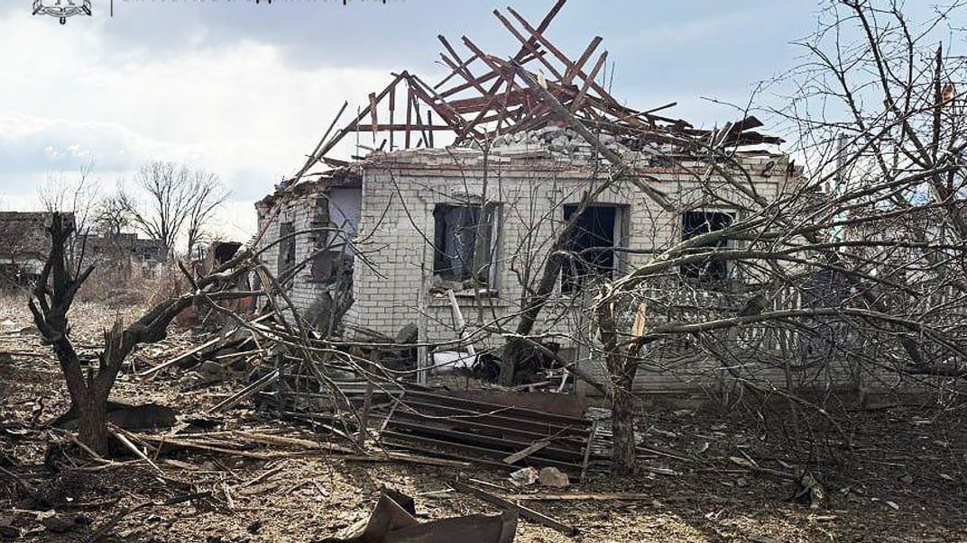 Последствия российских обстрелов Запорожской области, 9 марта 2025 года