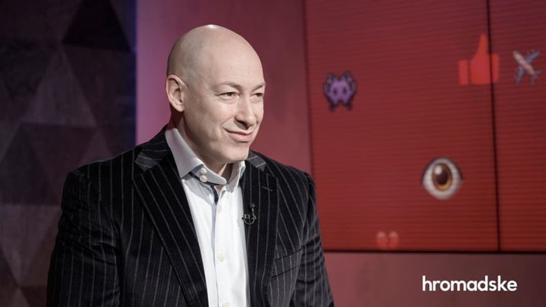 Дмитрий Гордон в студии hromadske. Киев, 14 января 2021 года
