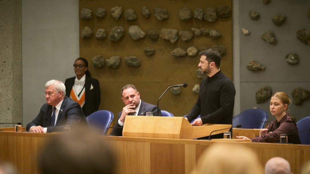 Виступ президента України у парламенті Нідерландів, 24 червня 2025 року