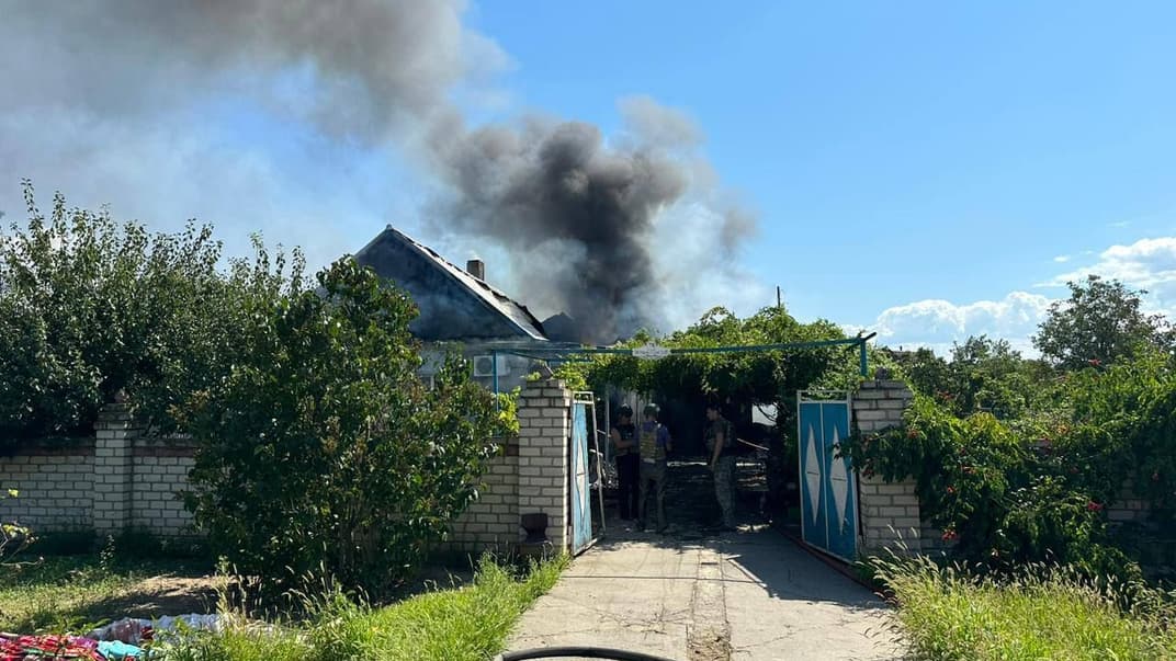 Последствия российских обстрелов Херсонской области, 13 августа 2023 года