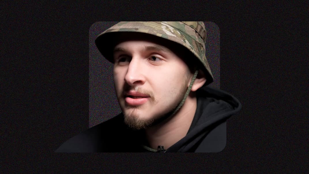 Боєць «Вовків Да Вінчі» Мирослав Вельган