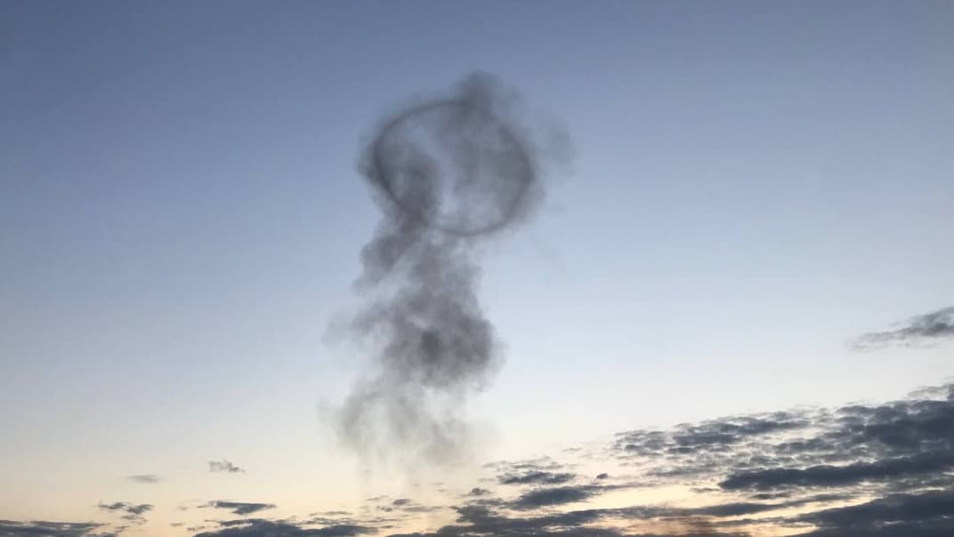 Дим над столицею після вибуху