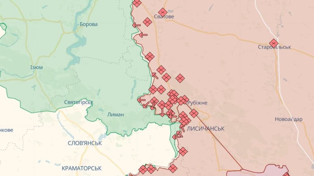 Карта DeepState