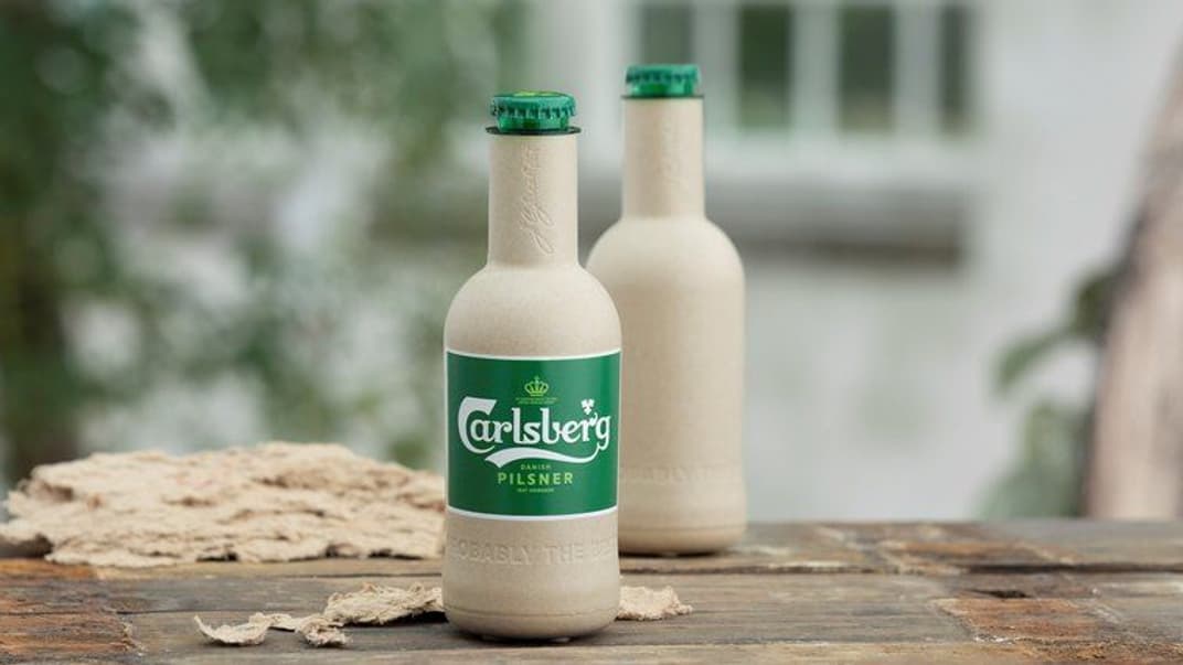 Прототипи паперових пляшок від Carlsberg