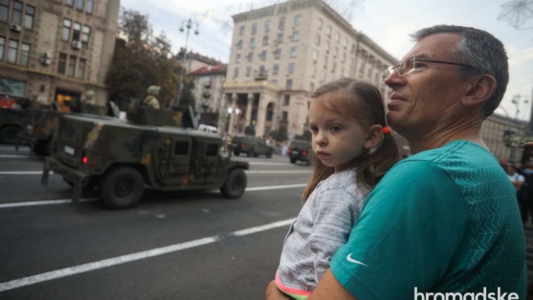 Репетиция военного парада ко Дню Независимости Украины. Киев, 18 августа 2021 года