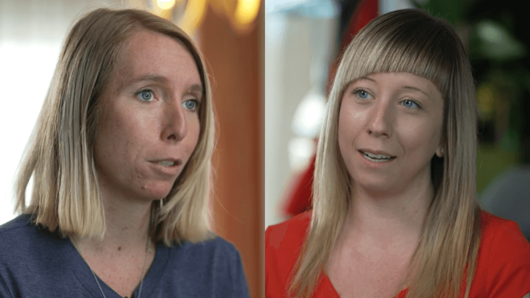 Джессіка Баумгартнер (ліворуч) та Доріс Грюнвальд