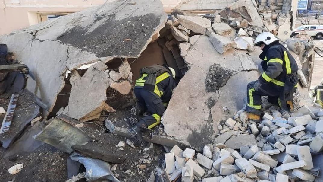 У Харкові постраждала будівля вищого навчального закладу