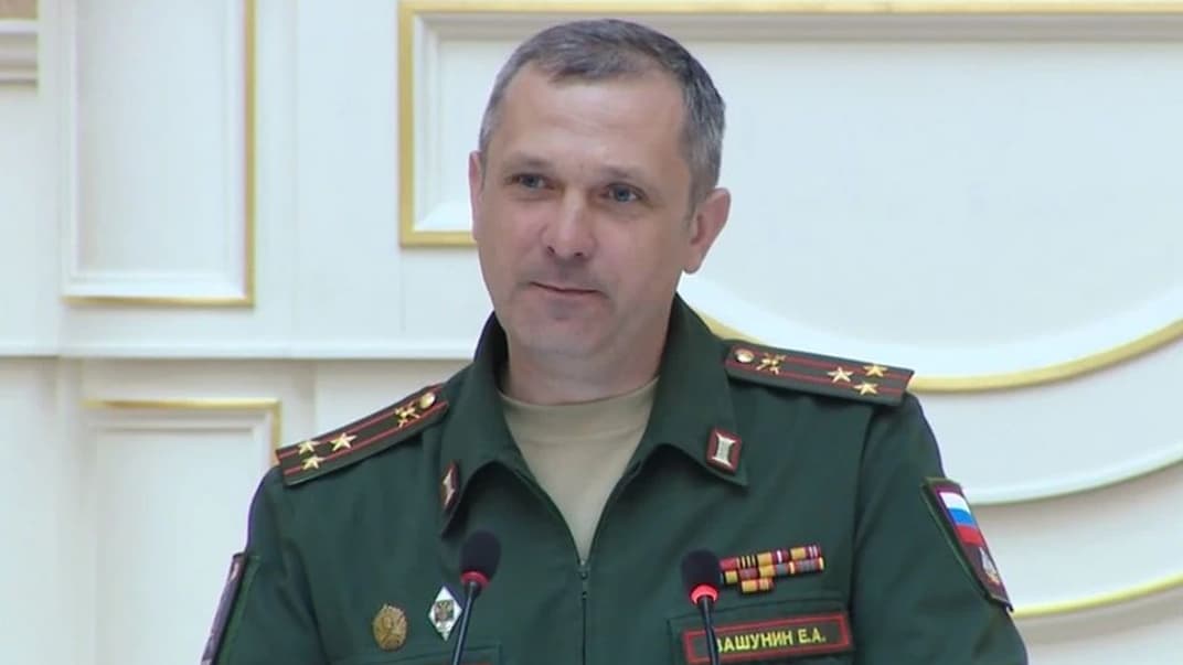 Ликвидированный российский полковник Евгений Вашунин