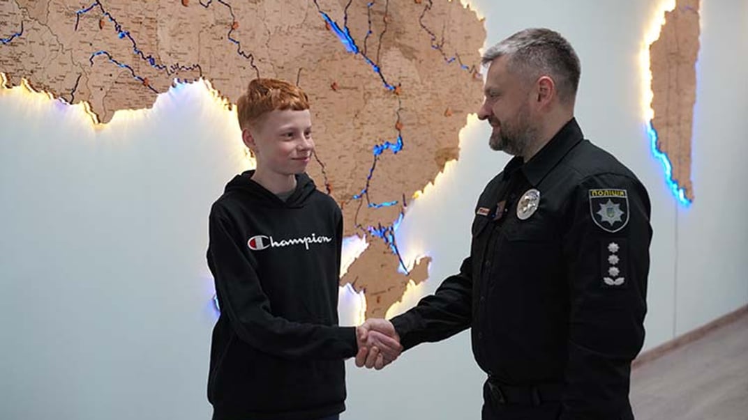 Восьмикласник Назар отримав подяку від поліції за те, що відмовився виконувати «темну роботу» з Telegram-каналів і повідомив про це