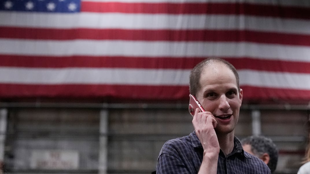 Репортер Wall Street Journal Еван Гершкович після звільнення