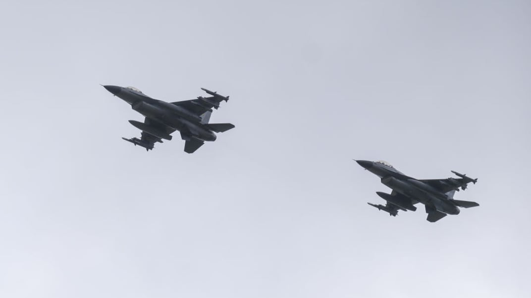 Винищувачі F-16 у небі над Україною, 4 серпня 2024 року