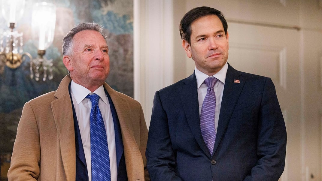 Спецпосланець президента США Стів Віткофф та державний секретар США Марко Рубіо