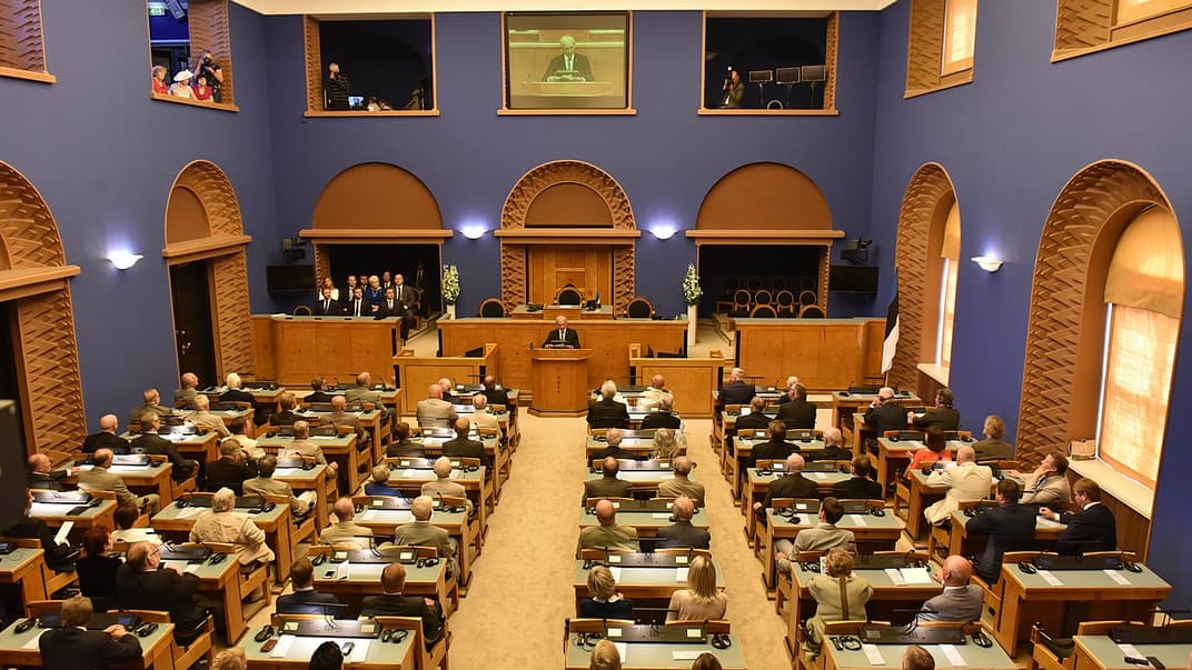 Иллюстративная фотография. Эстонский парламент