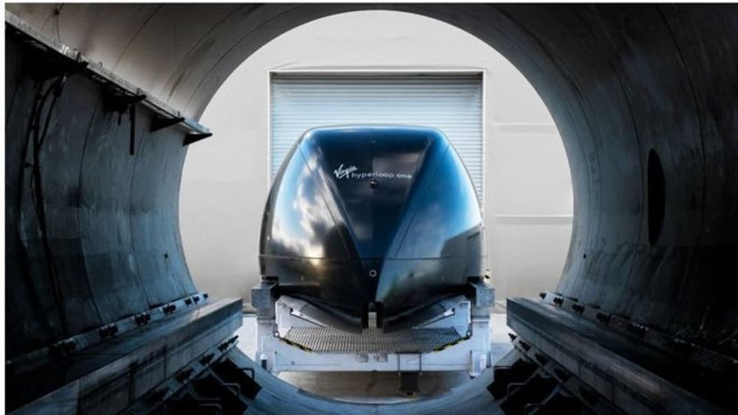 Virgin Hyperloop One випробовує свою систему в Неваді (США)