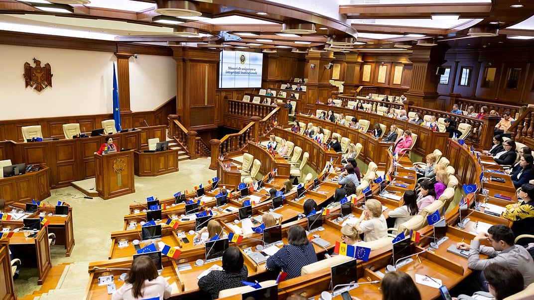 Засідання в парламенті Молдови. Ілюстративне фото