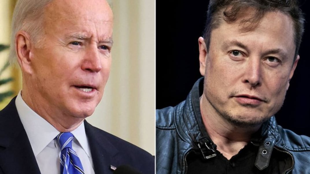 Джо Байден та Ілон Маск