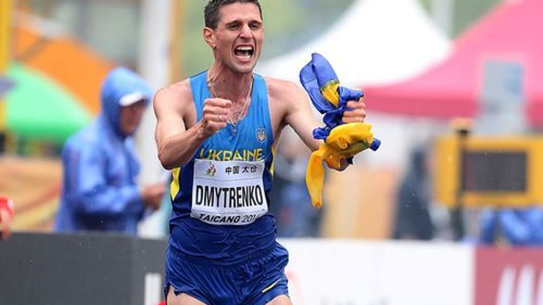 Український легкоатлет Руслан Дмитренко