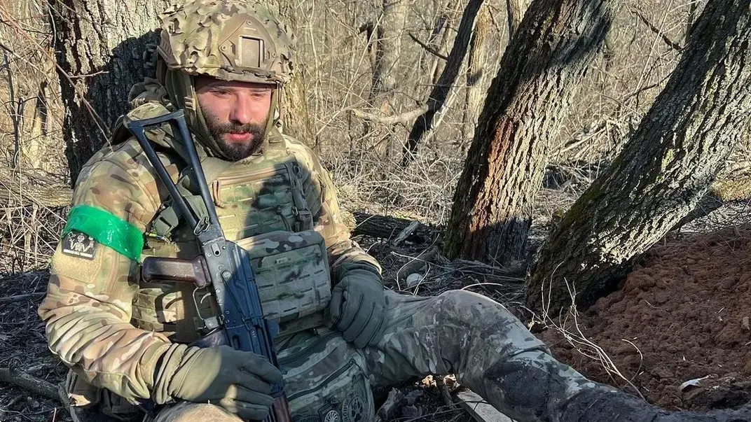 Військовослужбовець третьої окремої штурмової бригади та комік Віктор Розовий