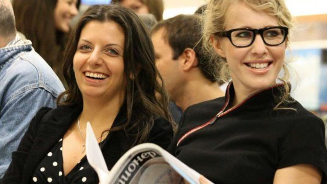 Маргарита Симоньян і Ксенія Собчак