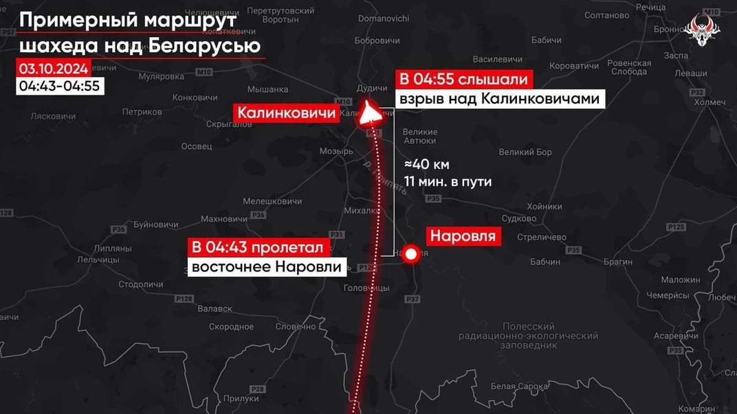 Мониторинг движения беспилотника