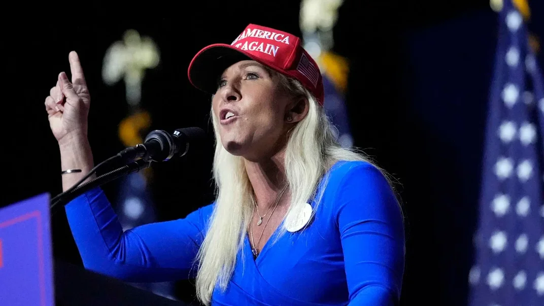 Членкиня Республіканської партії США Марджорі Тейлор Грін