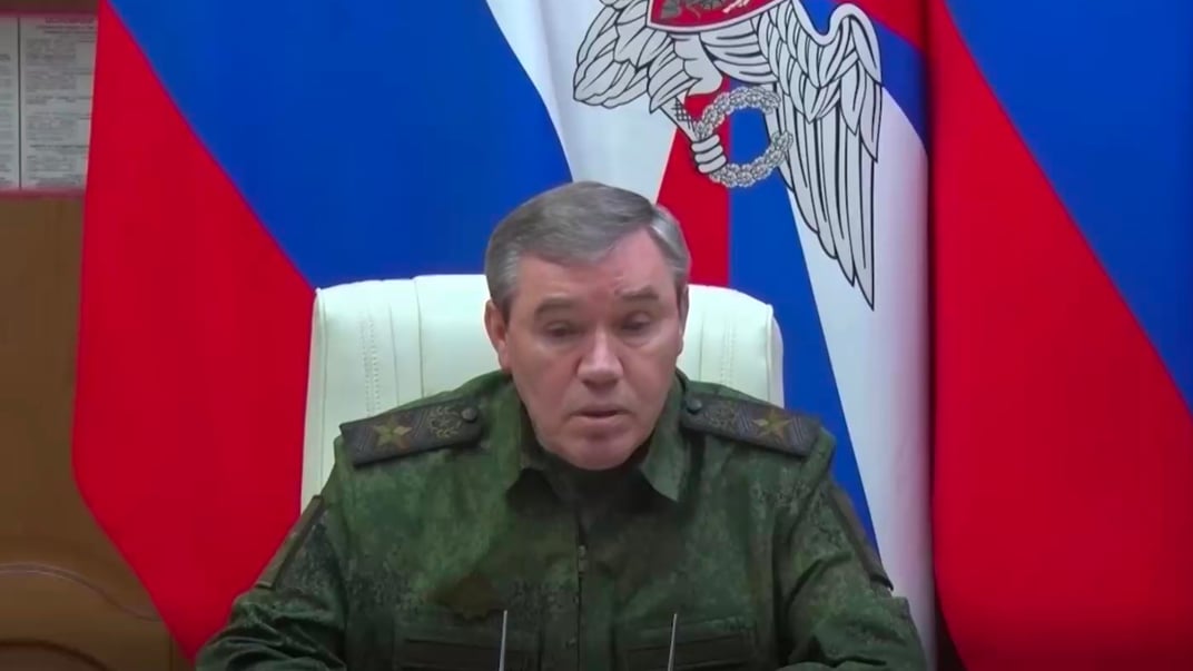 Валерій Герасимов під час підбивання підсумків бойових дій за весняно-літній період