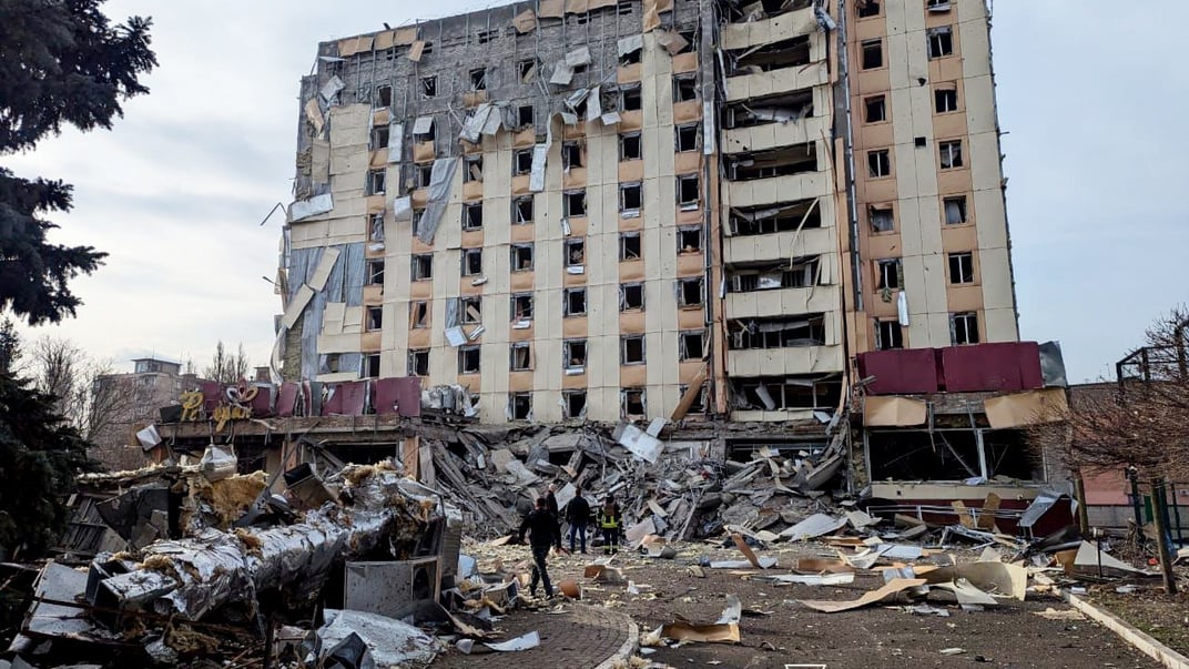 Наслідки удару по Кривому Рогу, 12 березня 2025 року