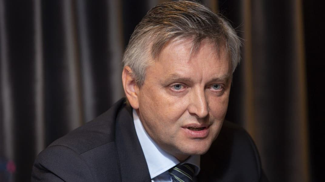 Кинорежиссер Сергей Лозница во время мероприятия по случаю вручения государственной премии им. А. Довженко, Киев, 26 сентября 2019 года