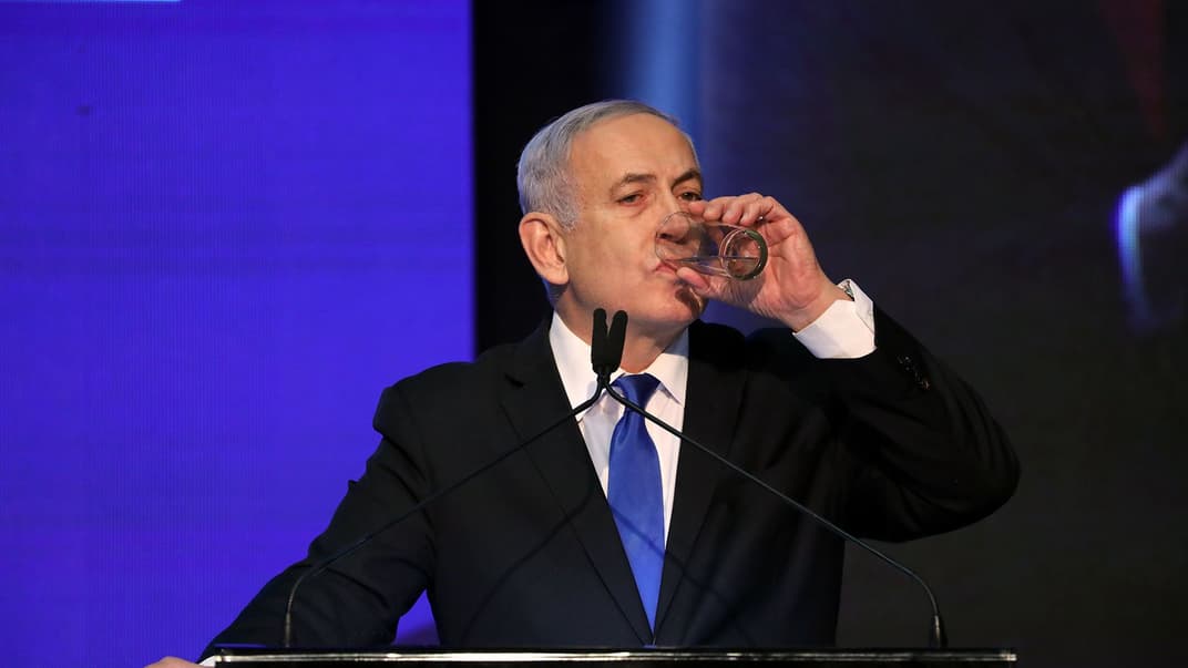 Прем'єр-міністр Беньямін Нетаньягу після оголошення екзитполу на повторних виборах до парламенту, 17 вересня 2019 року