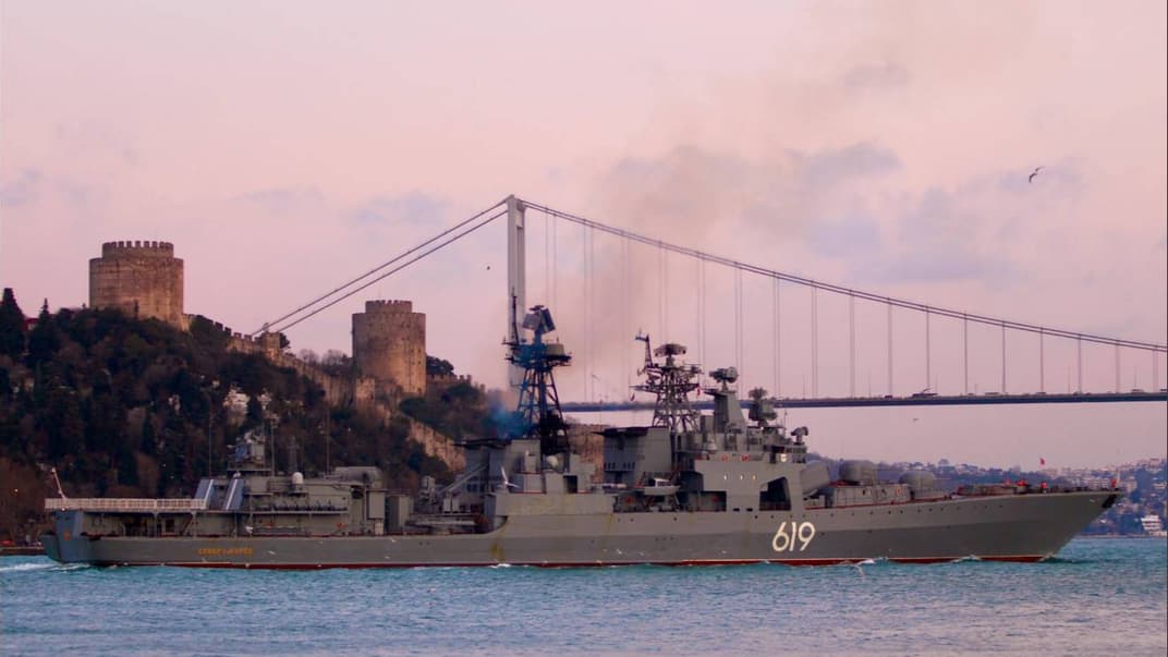 У Чорне море 9 січня увійшов бойовий корабель Північного флоту РФ