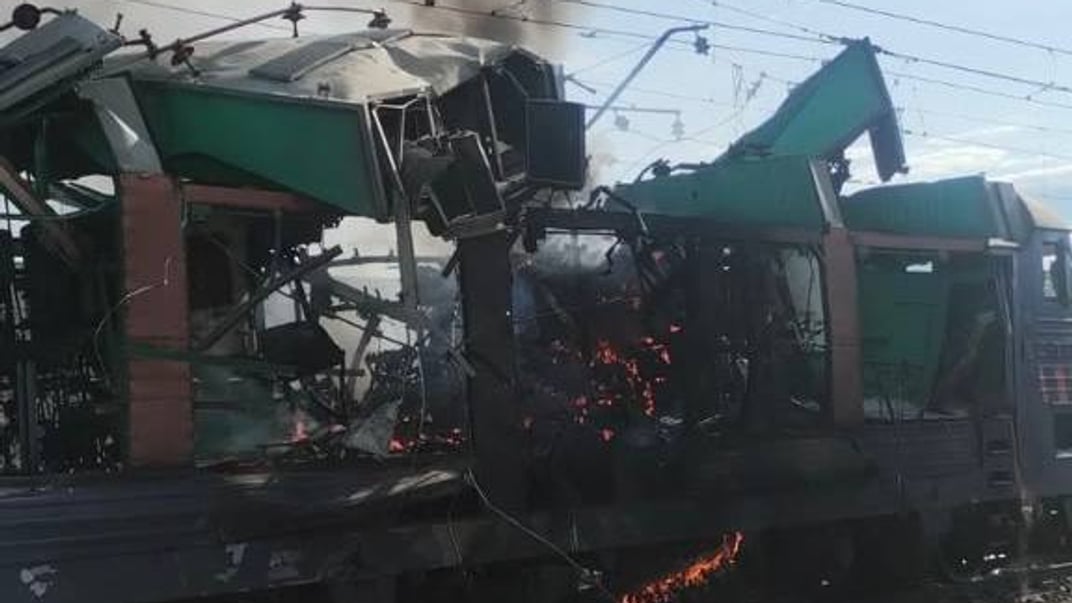Поврежденный поезд, 24 июля 2026 года