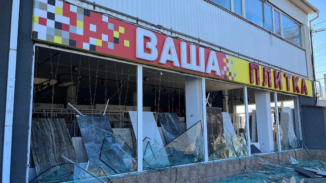 Последствия атаки россии на Одессу