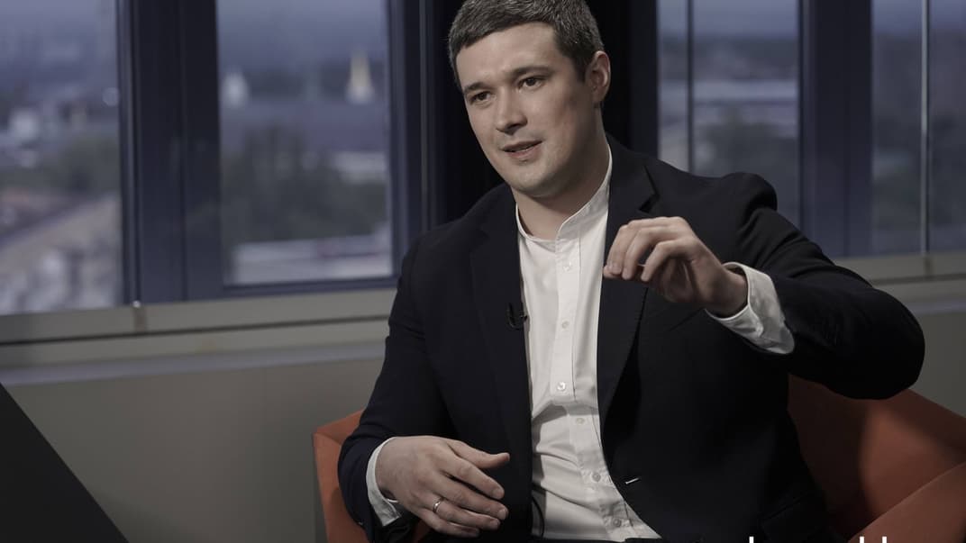 Міністр цифрової трансформації Михайло Федоров у студії hromadske, Київ, 2 червня 2021 року