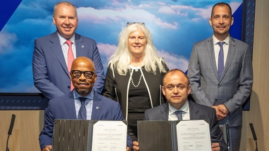 Компанія Boeing підписала з українським підприємством «Антонов» меморандум про взаєморозуміння, Велика Британія, 22 липня 2024 року