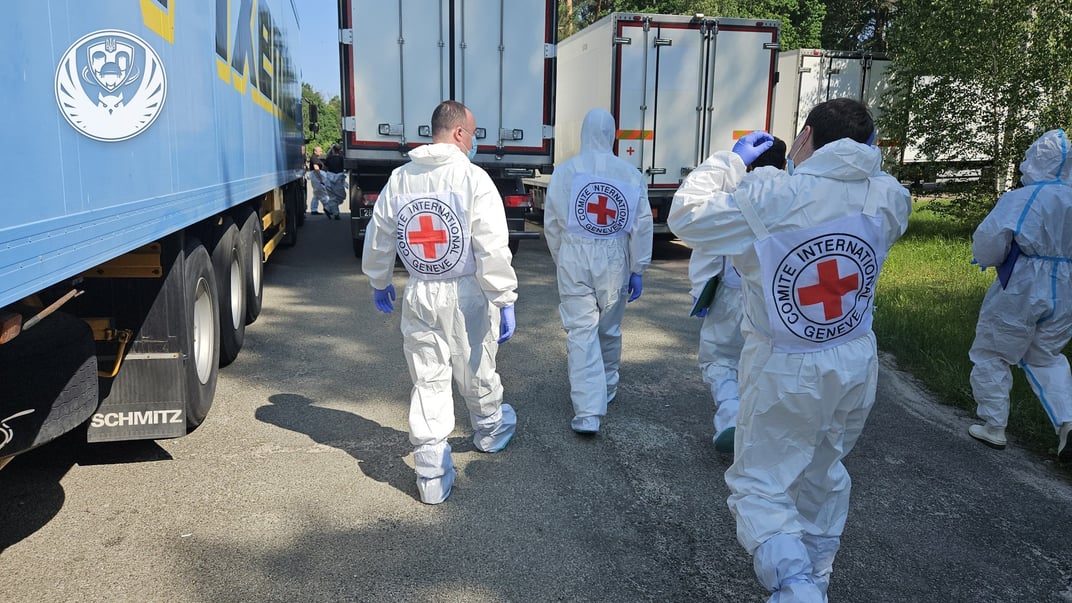 Приймання тіл загиблих українців, репатрійованих додому