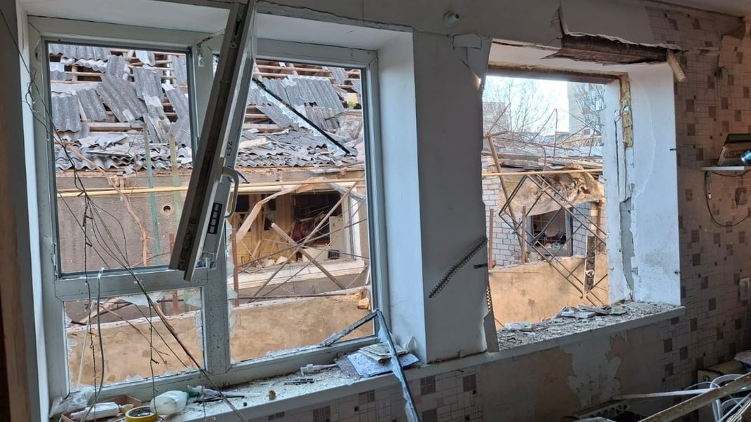 Наслідки російських обстрілів на Херсонщині, 9 лютого 2025 року