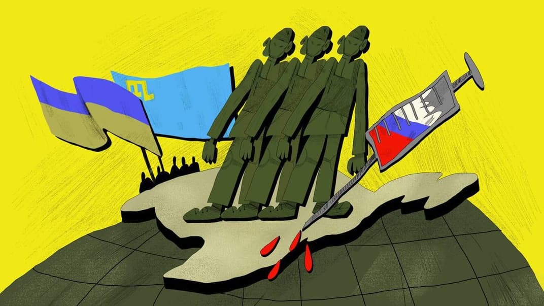 «Іди звідси, мій оптичний приціл бачить далі, ніж твоя камера», — сказав росіянин. Як анексували Крим 10 років тому