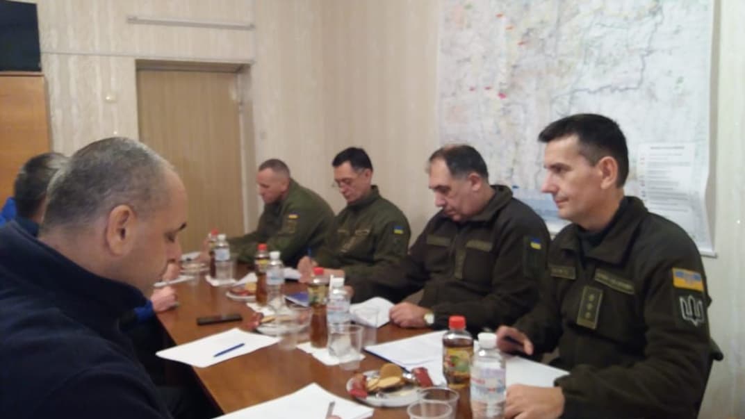 Зустріч української сторони СЦКК з представниками СММ ОБСЕ, 11 грудня 2019 рік