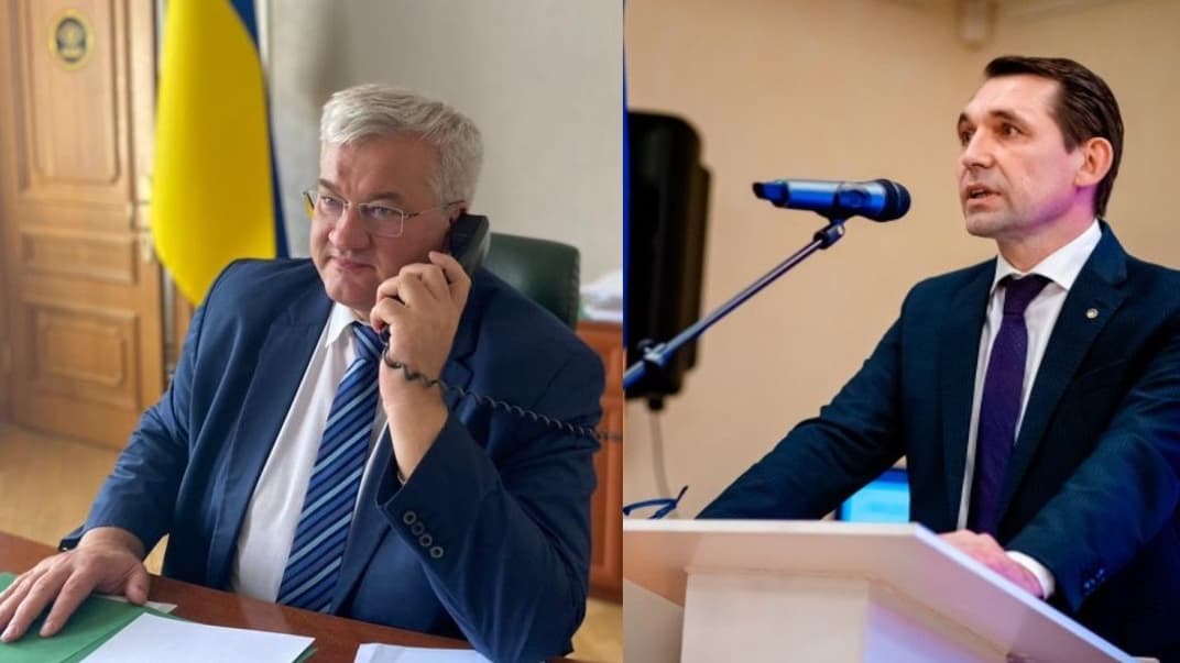 Андрій Сибіга (ліворуч) та Микола Точицький