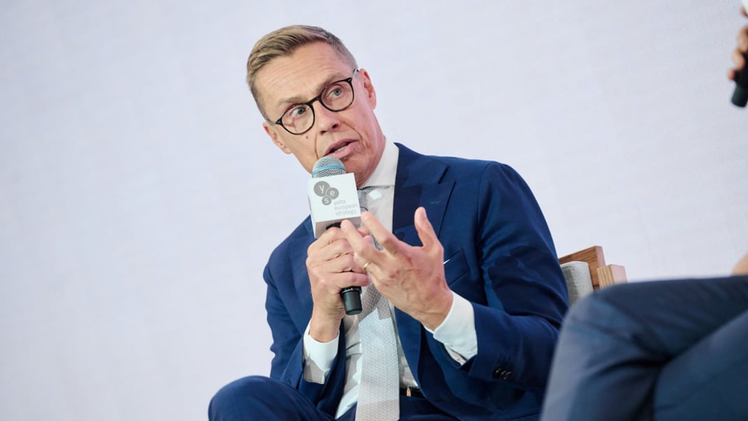 Президент Фінляндії Александр Стубб на конференції Ялтинської європейської стратегії у Києві