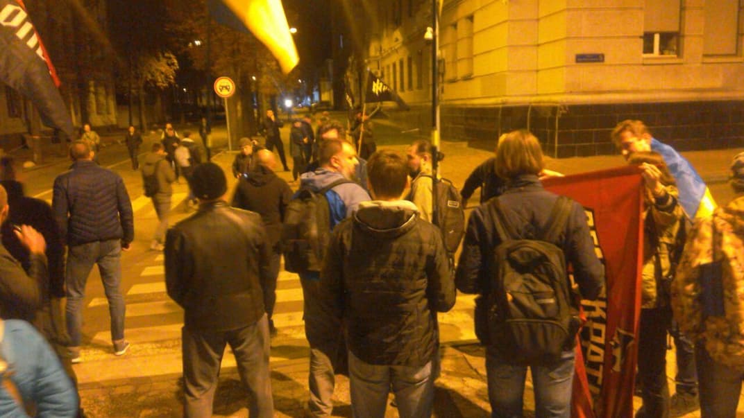 В Харькове протестовали против так называемой «формулы Штайнмайера»